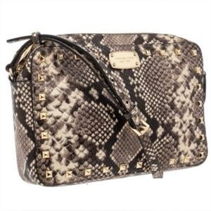 MICHAEL Michael Kors Snake Print Crossbody Bag